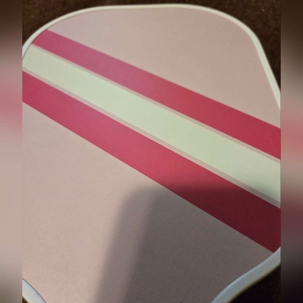 New! Pickleball Paddle Doublesided Pink Stripes - Picture 4 of 4